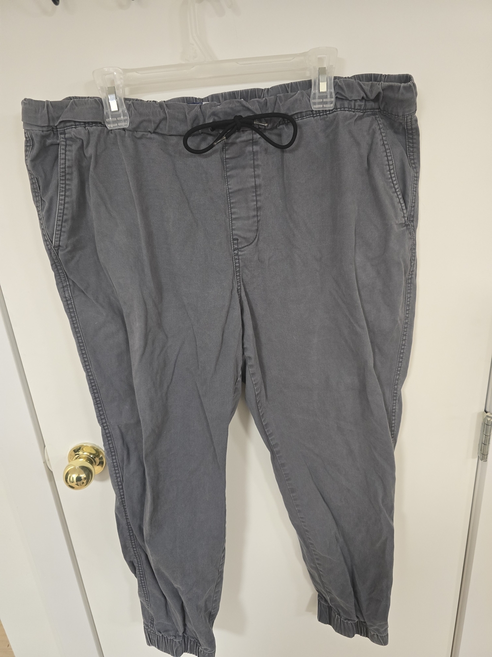 Old Navy Men's Charcoal Drawstring Joggers